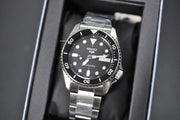  Shop Authentic Seiko 5 Sports SKX Automatic Black Dial Silver Steel Strap Watch For Men - SRPK29K1 - Luxxuri
