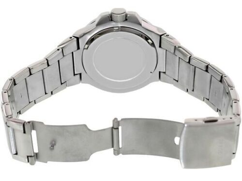  Shop Authentic Guess Rigor Quartz Black Dial Silver Steel Strap Watch For Men - W0218G2 - Luxxuri