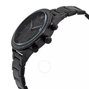  Shop Authentic Emporio Armani Mario Chronograph Black Dial Black Steel Strap Watch For Men - AR11242 - Luxxuri