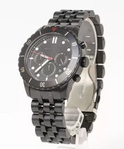  Shop Authentic Michael Kors Cunningham Chronograph Black Dial Black Steel Strap Watch For Men - MK8965 - Luxxuri