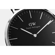  Shop Authentic Daniel Wellington Classic Bayswater Black Dial Black NATO Strap Watch For Women - DW00100282 - Luxxuri
