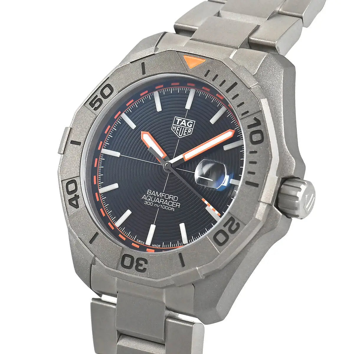  Shop Authentic Tag Heuer Aquaracer Bamford Automatic Black Dial Grey Steel Strap Watch for Men - WAY208F.BF0638 - Luxxuri