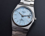  Shop Authentic Tissot PRX Powermatic 80 Ice Blue Dial Silver Steel Strap Watch for Men - T137.207.11.351.00 - Luxxuri