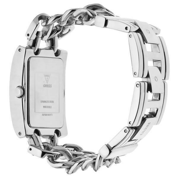  Shop Authentic Guess Vanity Diamonds White Dial Silver Steel Strap Watch for Women - W1030L1 - Luxxuri