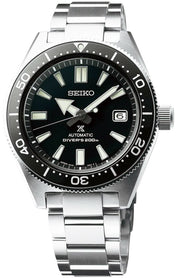  Shop Authentic Seiko Prospex Automatic Diver Black Dial Silver Steel Strap Watch For Men - SPB051J1 - Luxxuri