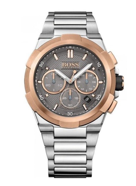  Shop Authentic Hugo Boss Supernova Grey Dial Silver Steel Strap Watch for Men - 1513362 - Luxxuri