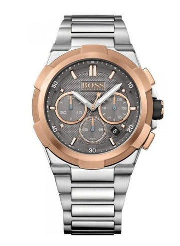  Shop Authentic Hugo Boss Supernova Grey Dial Silver Steel Strap Watch for Men - 1513362 - Luxxuri
