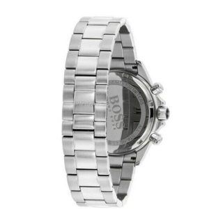  Shop Authentic Hugo Boss Ikon Black Dial Silver Steel Strap Watch for Men - 1512965 - Luxxuri