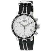  Shop Authentic Tissot Quickster Chronograph NBA San Antonio Spurs Edition White Dial Two Tone NATO Strap Watch for Men - T095.417.17.037.07 - Luxxuri