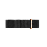  Shop Authentic Daniel Wellington Classic Cornwall White Dial Black Nylon Strap Watch For Women - DW00100259 - Luxxuri