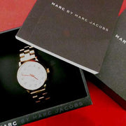  Shop Authentic Marc Jacobs Baker Dexter White Dial Rose Gold Steel Strap Watch for Women - MBM3443 - Luxxuri