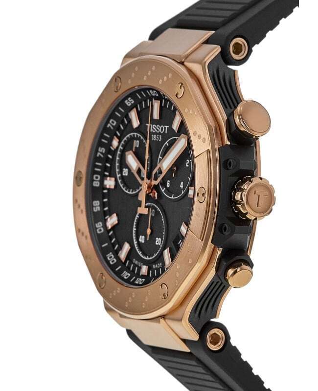  Shop Authentic Tissot T Race Chronograph Black Dial Black Rubber Strap Watch For Men - T141.417.37.051.00 - Luxxuri