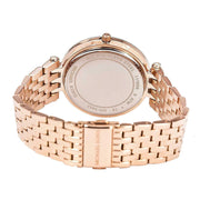  Shop Authentic Michael Kors Darci Black Dial Rose Gold Steel Strap Watch for Women - MK3402 - Luxxuri