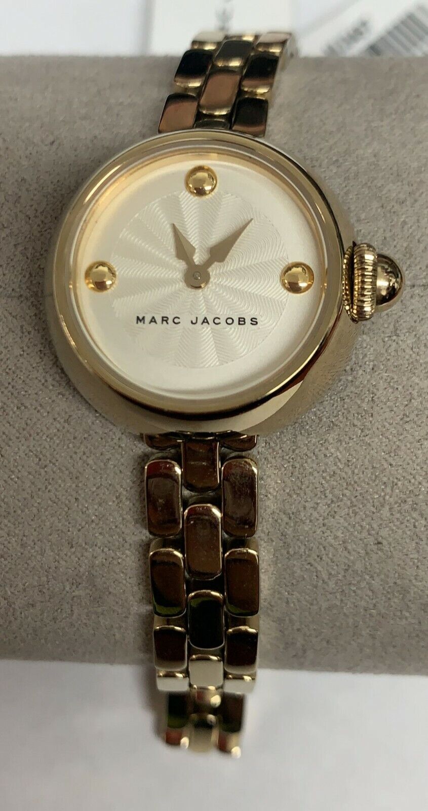  Shop Authentic Marc Jacobs Courtney White Dial Gold Steel Strap Watch for Women - MJ3457 - Luxxuri