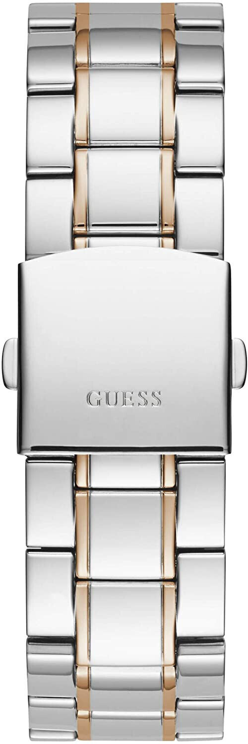  Shop Authentic Guess Hendrix Chronograph Blue Dial Two Tone Steel Strap Watch for Men - W1309G4 - Luxxuri