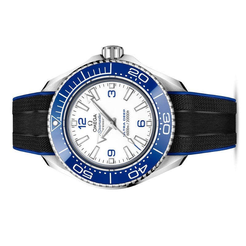  Shop Authentic Omega Planet Ocean 6000M Co Axial Master Chronometer 45.5mm White Dial Black Rubber Strap Watch for Men - 21532462104001 - Luxxuri