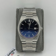  Shop Authentic Tissot Powermatic 80 Automatic Gradient Blue Dial Silver Steel Strap Watch for Men - T137.407.11.051.01 - Luxxuri