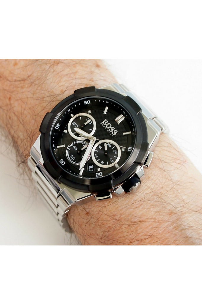  Shop Authentic Hugo Boss Supernova Black Dial Two Tone Steel Strap Watch for Men - 1513368 - Luxxuri