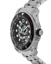  Shop Authentic Gucci Dive Snake Black Dial Silver Steel Strap Watch For Men - YA136218 - Luxxuri
