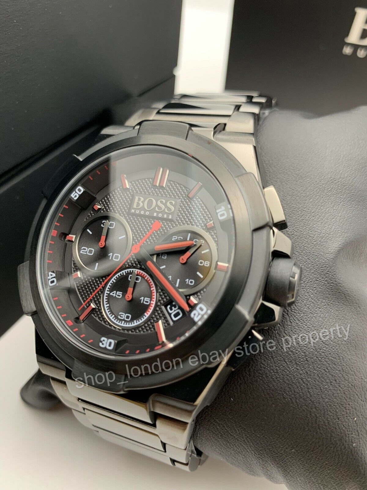  Shop Authentic Hugo Boss Supernova Grey Dial Grey Steel Strap Watch for Men - 1513361 - Luxxuri