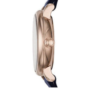  Shop Authentic Marc Jacobs Baker Navy Blue Dial Blue Leather Strap Watch for Women - MBM1331 - Luxxuri