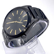 Shop Authentic Armani Exchange Nico Analog Black Dial Black Steel Strap Watch For Men - AX7102 - Luxxuri