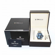  Shop Authentic Tag Heuer Aquaracer Blue Dial Quartz Silver Steel Strap Watch for Men - WAY111C.BA0928 - Luxxuri