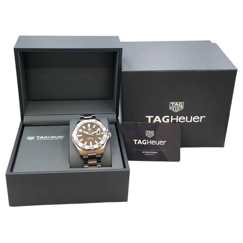  Shop Authentic Tag Heuer Aquaracer Sunray Brown Dial Watch for Men - WAY2018.BA0927 - Luxxuri