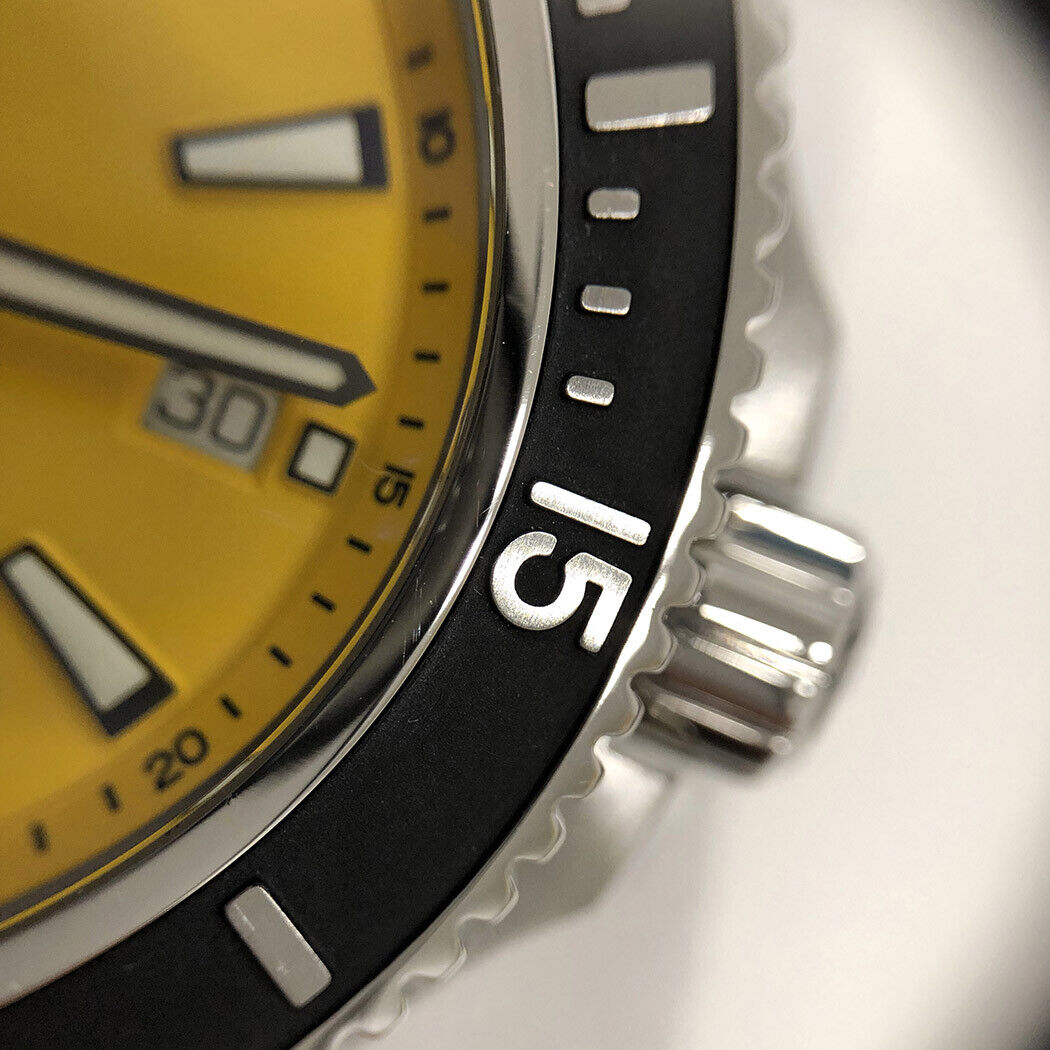  Shop Authentic Breitling Superocean II Automatic 44mm Yellow Dial Silver Steel Strap Watch for Men - A17367021I1A1 - Luxxuri