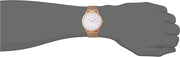  Shop Authentic Calvin Klein Minimal White Dial Rose Gold Mesh Bracelet Watch for Men - K3M21626 - Luxxuri