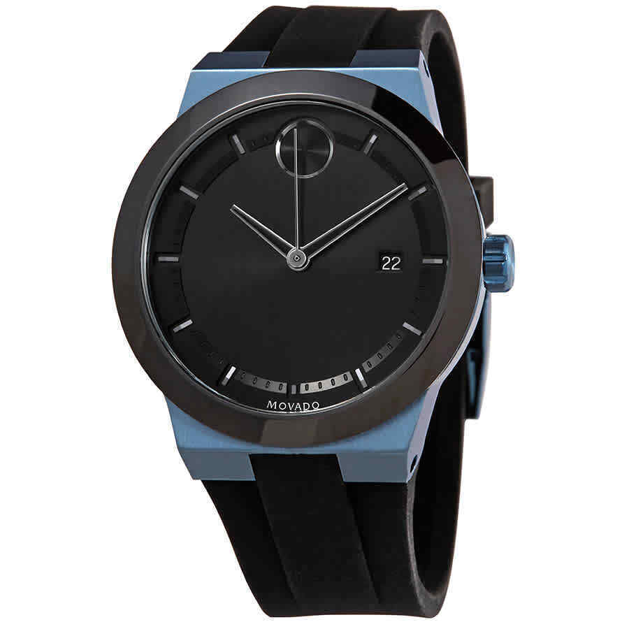  Shop Authentic Movado Bold Fusion Black Dial Black Rubber Strap Watch for Men - 3600626 - Luxxuri