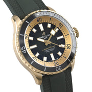 Shop Authentic Breitling Superocean Automatic 42 Green Dial Green Rubber Strap Watch for Men - N17375201L1S1 - Luxxuri