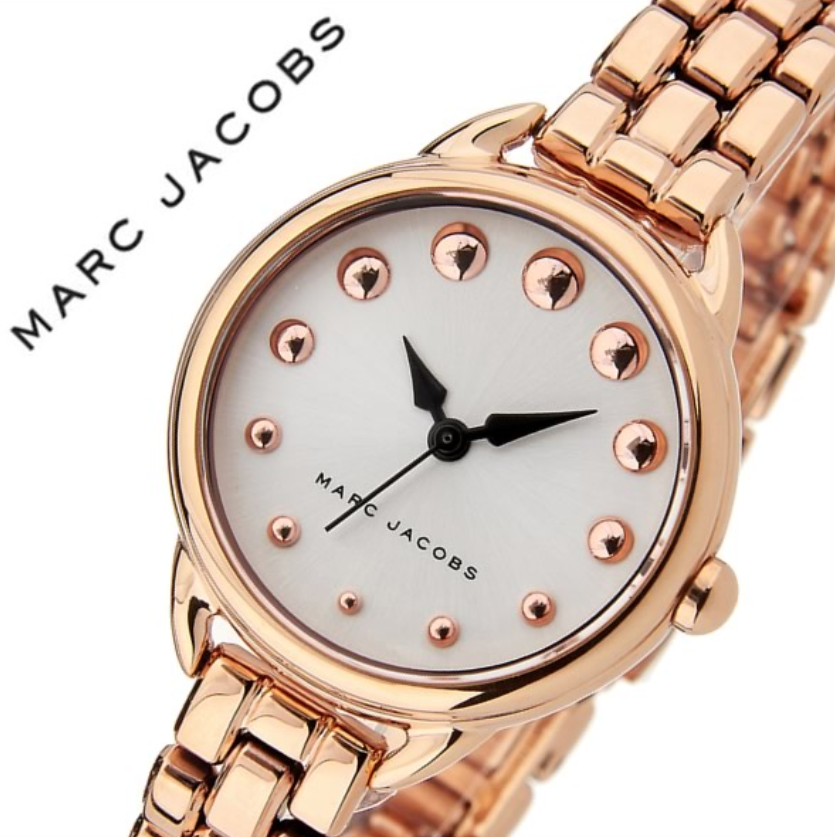  Shop Authentic Marc Jacobs Betty White Dial Rose Gold Steel Strap Watch for Women - MJ3496 - Luxxuri