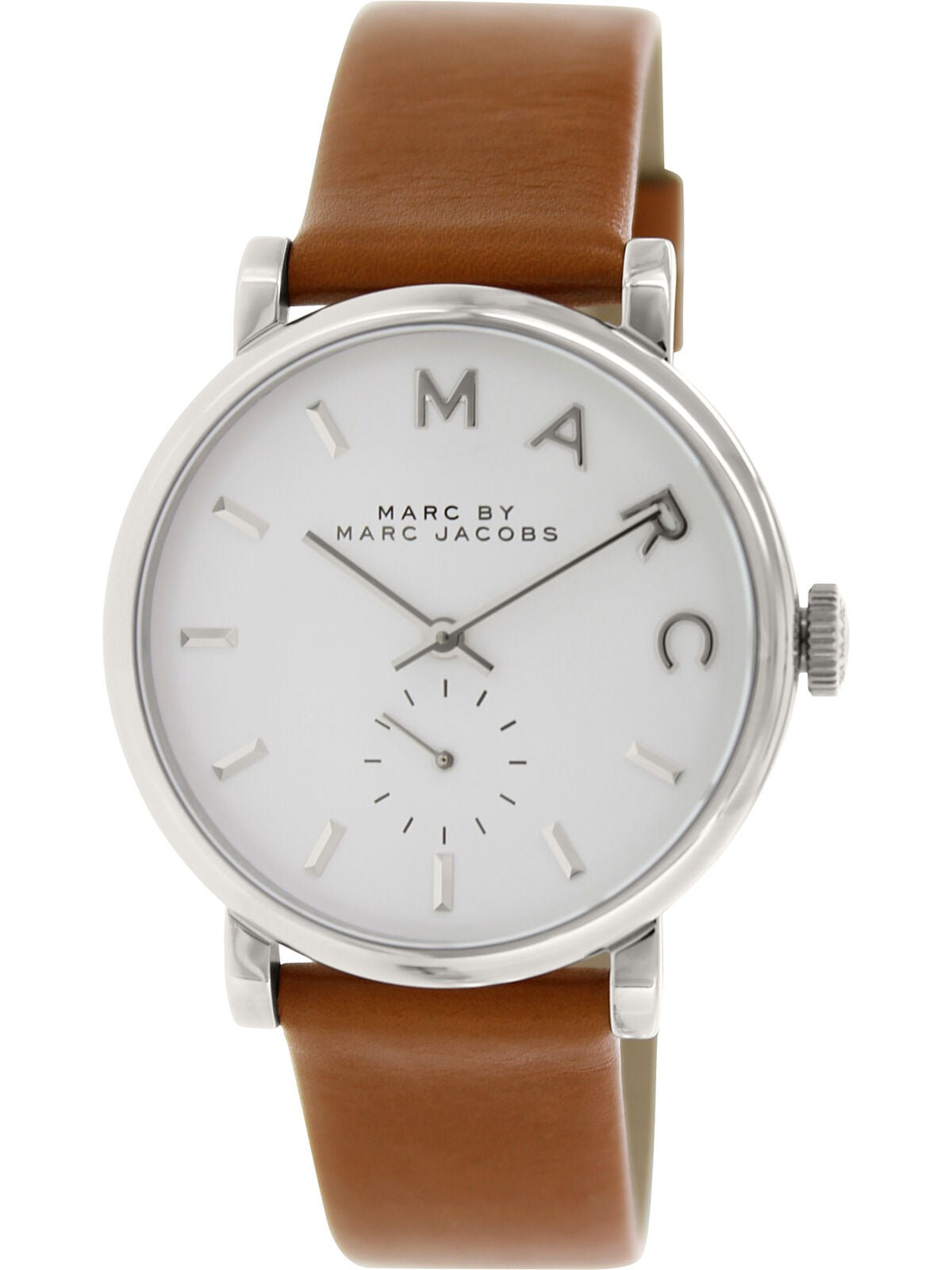  Shop Authentic Marc Jacobs Baker White Dial Brown Leather Strap Watch for Women - MBM1265 - Luxxuri