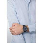  Shop Authentic Maserati Circuito Blue Dial Black Leather Strap Watch For Men - R8851127002 - Luxxuri