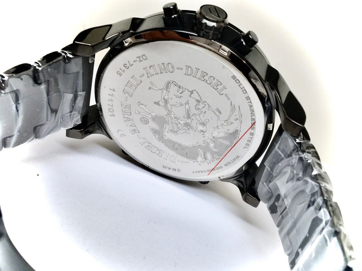  Shop Authentic Diesel Mr Daddy 2.0 Chronograph Grey Dial Grey Steel Strap Watch For Men - DZ7315 - Luxxuri