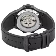  Shop Authentic Maserati Potenza Skeleton Limited Edition Black Dial Black Leather Strap Watch For Men - R8821108027 - Luxxuri