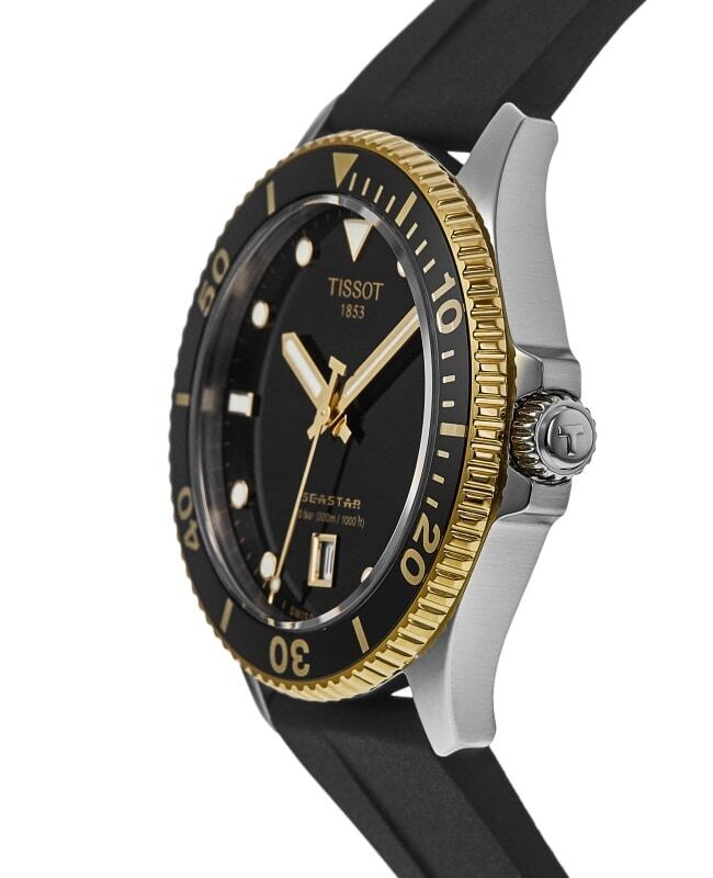  Shop Authentic Tissot Seastar 1000 Black Dial Black Rubber Strap Watch For Men - T120.410.27.051.00 - Luxxuri