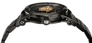  Shop Authentic Versace Palazzo Empire Black Dial Black Steel Strap Watch for Men - VERD00518 - Luxxuri