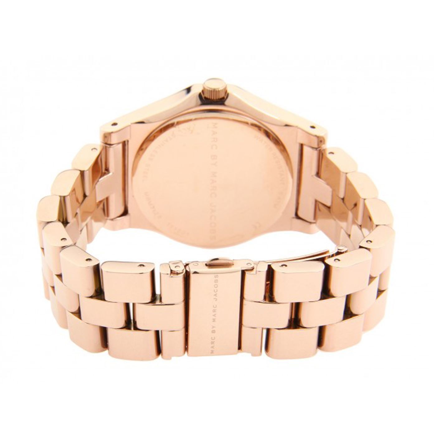 Shop Authentic Marc Jacobs Rivera White Dial Rose Gold Steel Strap Watch for Women - MBM3138 - Luxxuri