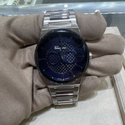  Shop Authentic Salvatore Ferragamo Sapphire Blue Dial Silver Steel Strap Watch for Men - SFHP006-20 - Luxxuri