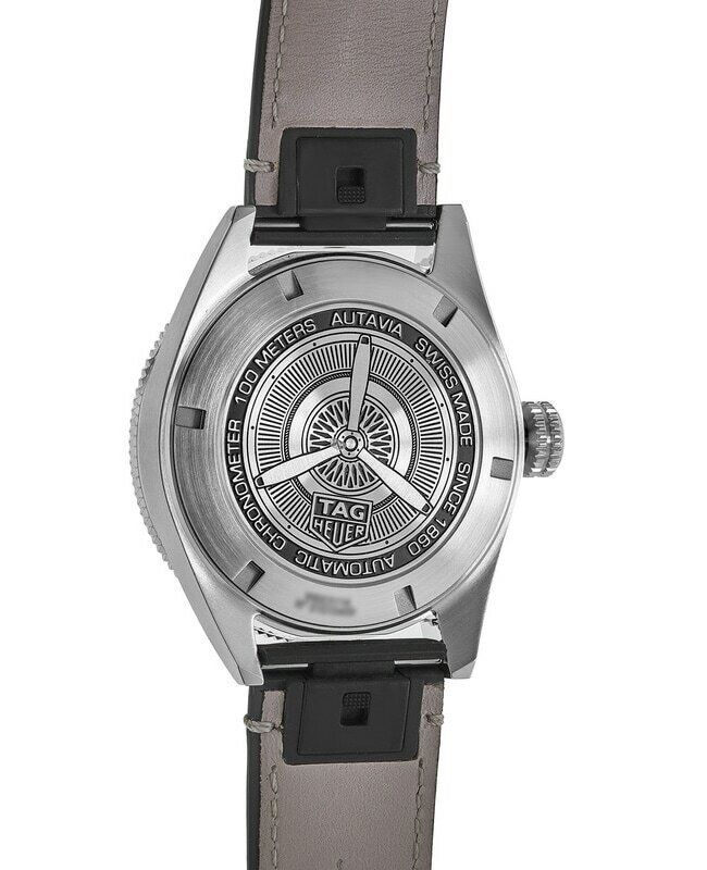  Shop Authentic Tag Heuer Autavia Automatic Grey Dial Watch for Men - WBE5114.FC8266 - Luxxuri