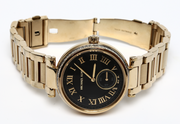  Shop Authentic Michael Kors Skylar Black Dial Gold Steel Strap Watch for Women - MK5989 - Luxxuri