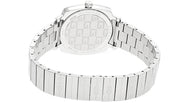  Shop Authentic Gucci Grip Quartz Silver Dial Silver Steel Strap Watch For Men - YA157501 - Luxxuri