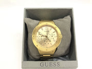  Shop Authentic Guess Scope Gold Dial Gold Steel Strap Watch for Men - GW0454G2 - Luxxuri