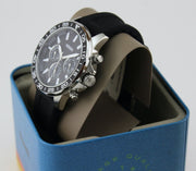  Shop Authentic Fossil Bannon Multifunction Black Dial Black Silicone Strap Watch for Men - BQ2494 - Luxxuri