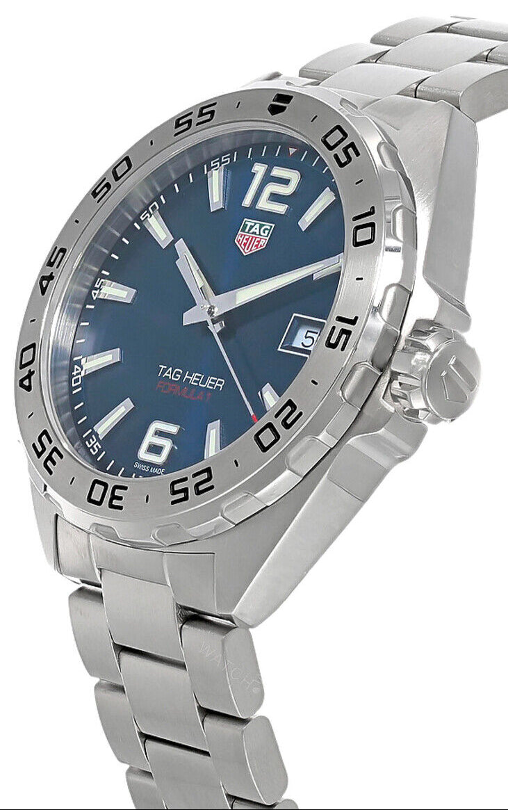  Shop Authentic Tag Heuer Formula 1 Blue Dial Watch for Men - WAZ1118.BA0875 - Luxxuri
