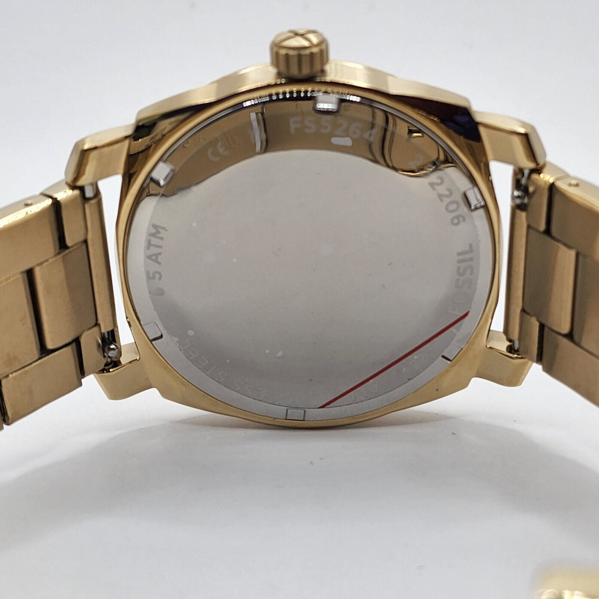  Shop Authentic Fossil Machine Gold Dial Gold Steel Strap Watch for Men - FS5264 - Luxxuri