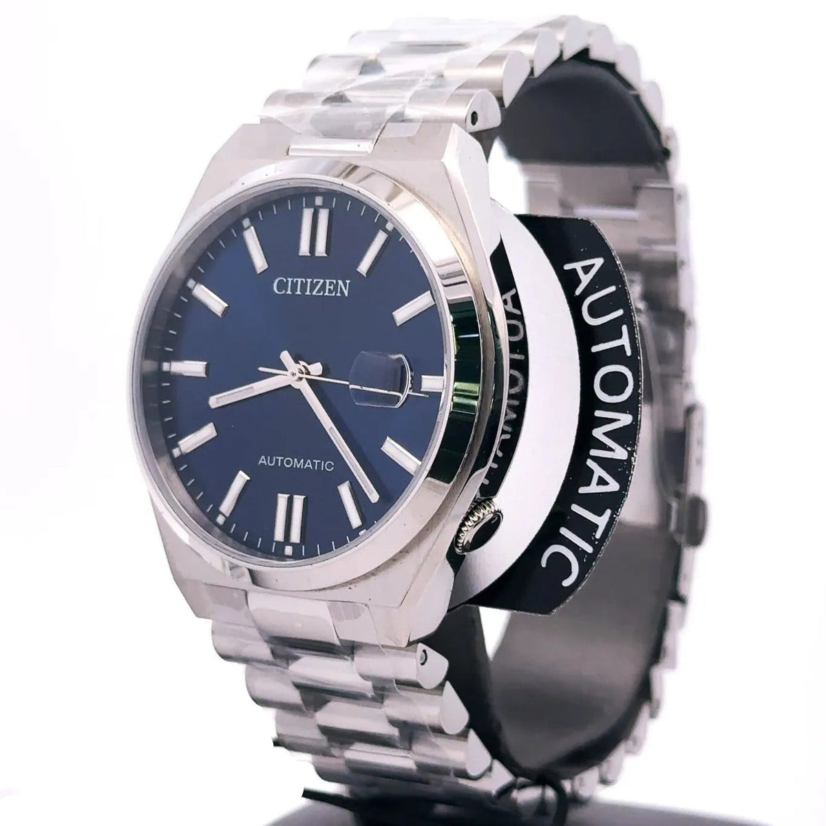  Shop Authentic Citizen Tsuyosa Automatic Blue Dial Silver Steel Strap Watch For Men - NJ0150-81L - Luxxuri