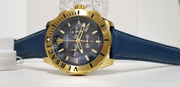  Shop Authentic Versace Casual Chronograph Blue Dial Blue Leather Strap Watch for Men - VERG004-18 - Luxxuri